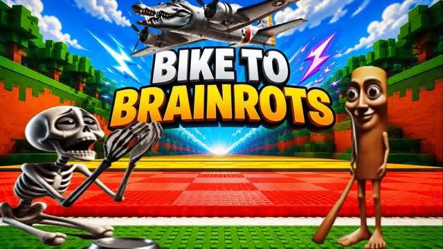Bike To BrainRots — Fortnite Creative map