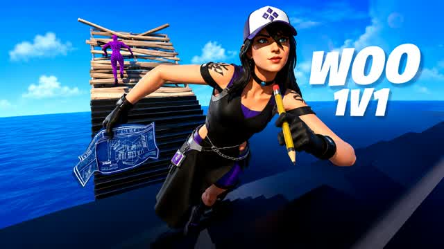 WOO 1V1 — Fortnite Creative map cover art