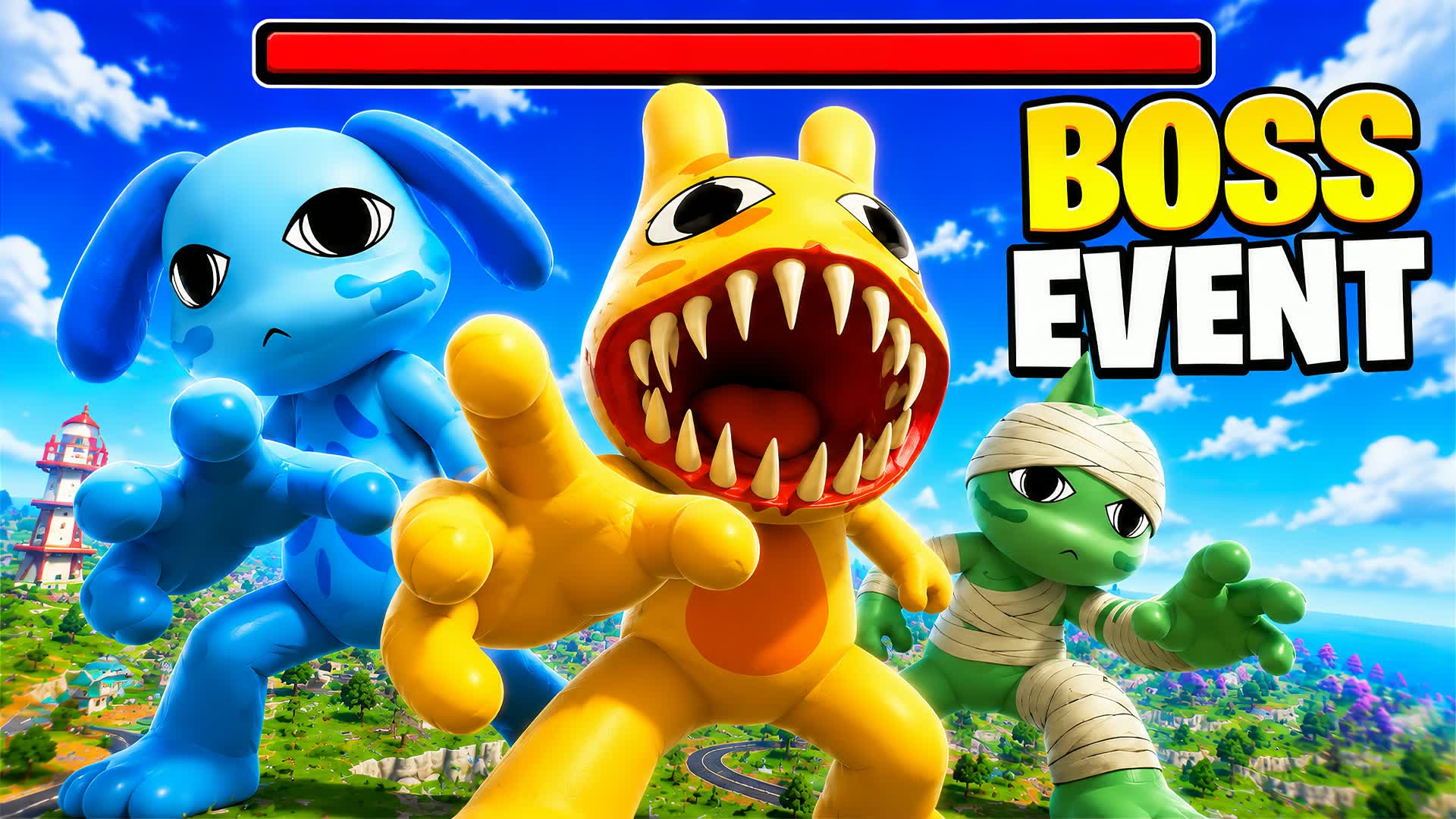 🐾 BEAT THE ANIMAL BOSS [ BOSS BATTLE ] — Fortnite Creative map