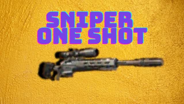 Sniper One Shoot Tilted — Fortnite Creative map cover art