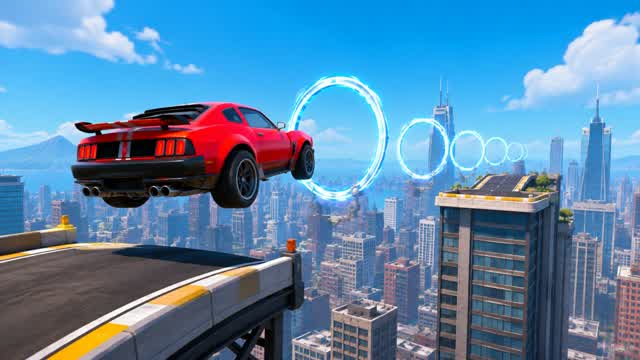 🚗 TURBOHEIGHTS CITY CAR DRIVE 🚗 — Fortnite Creative map cover art