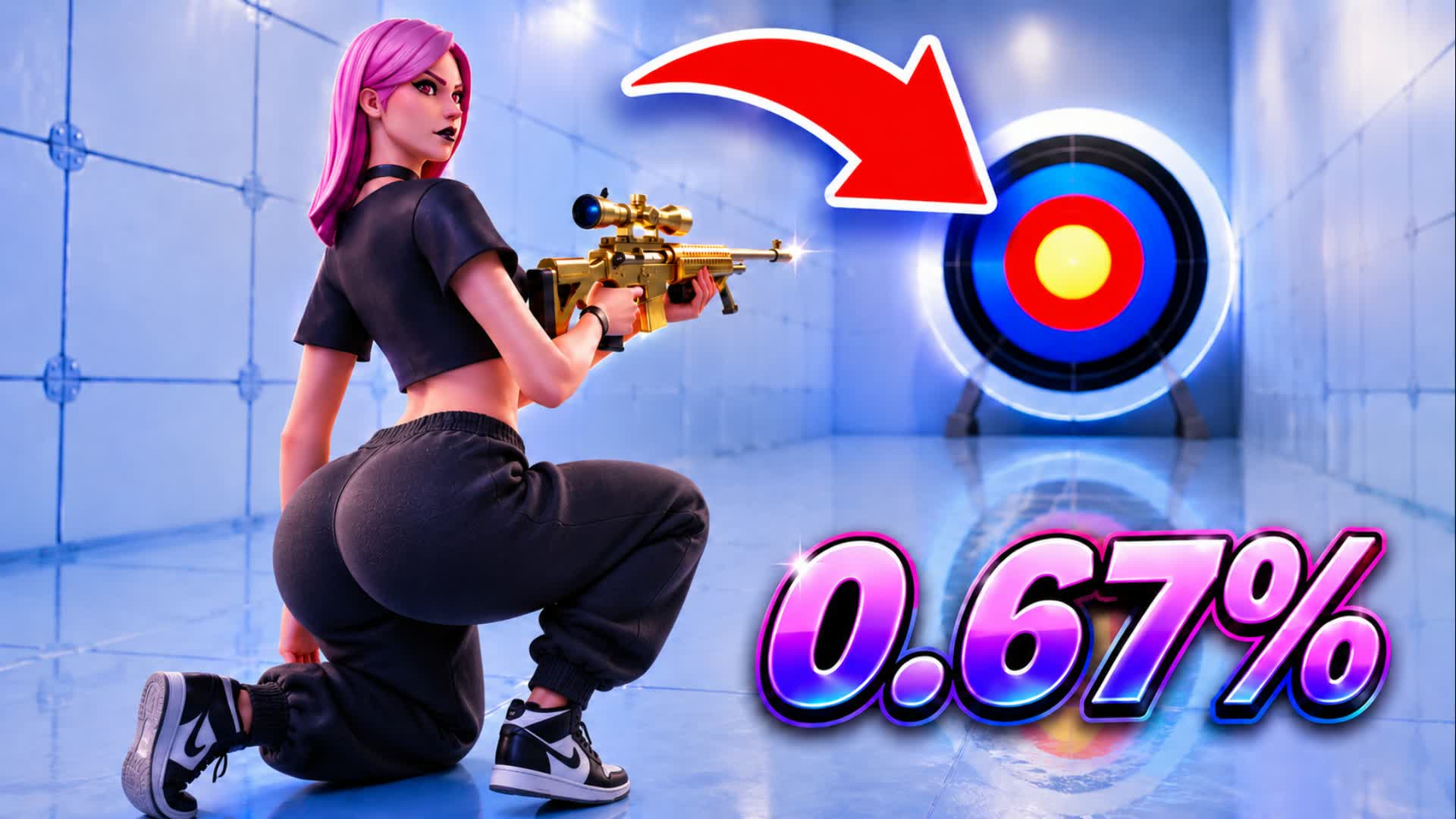 🧨💀 NUCLEAR TRICKSHOT +99999 ☢️🔥 — Fortnite Creative map