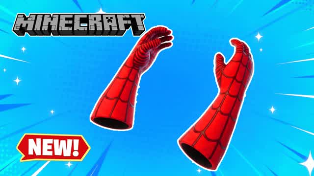 METAL RED VS BLUE SPIDER-MAN 🔴🔵 — Fortnite Creative map cover art