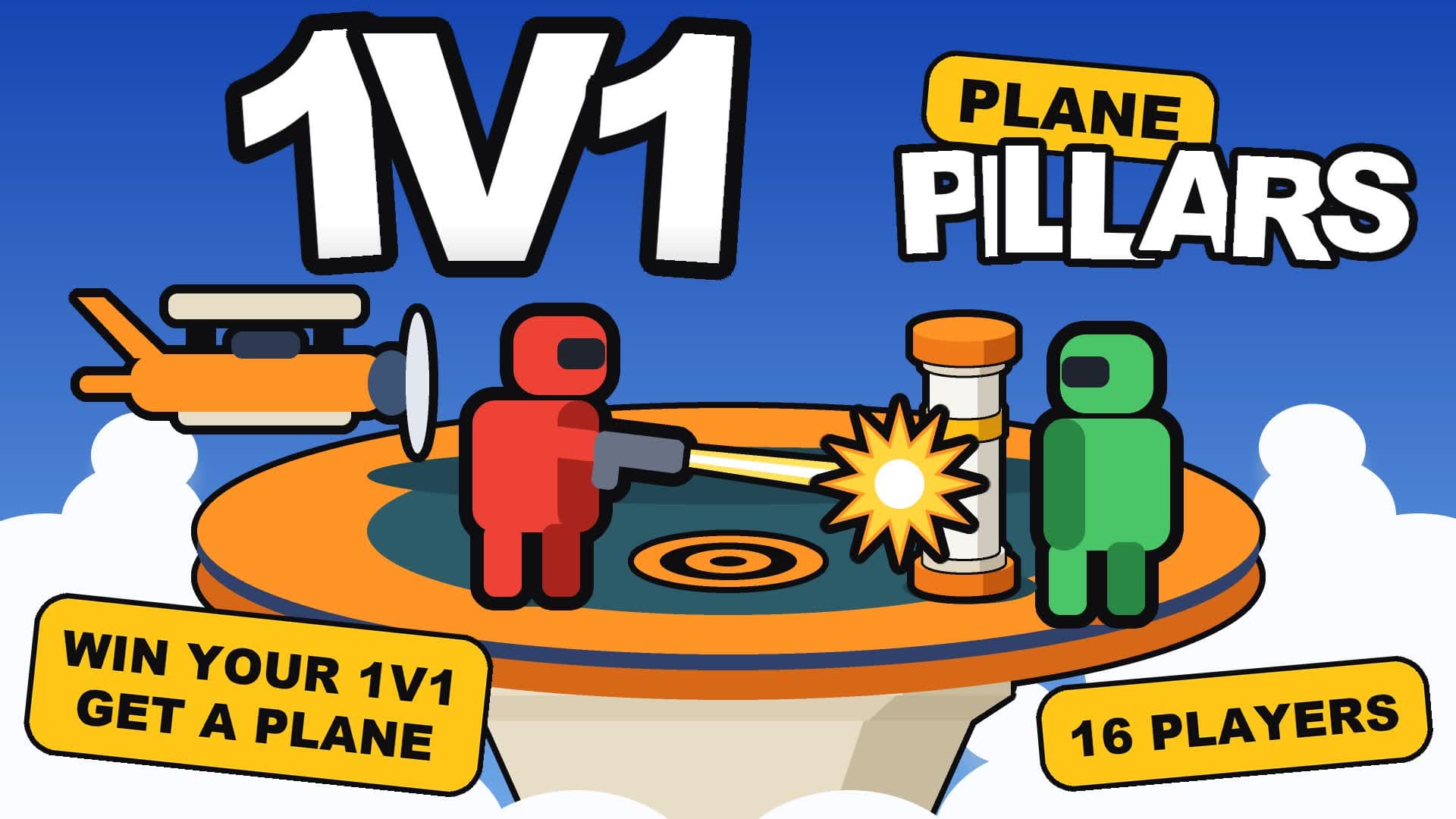 1V1 PLANE PILLARS — Fortnite Creative map