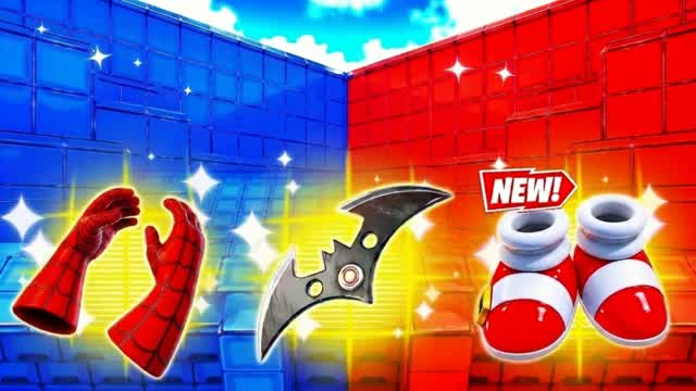 RED VS BLUE RVB VAULT BEATIFUL🔴🔵 — Fortnite Creative map