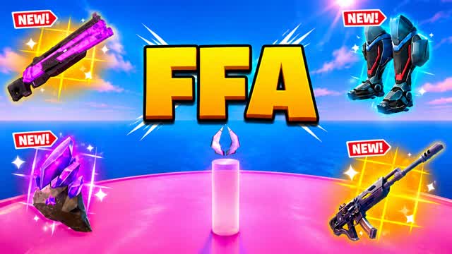 DEATH MATCH FFA — Fortnite Creative map cover art