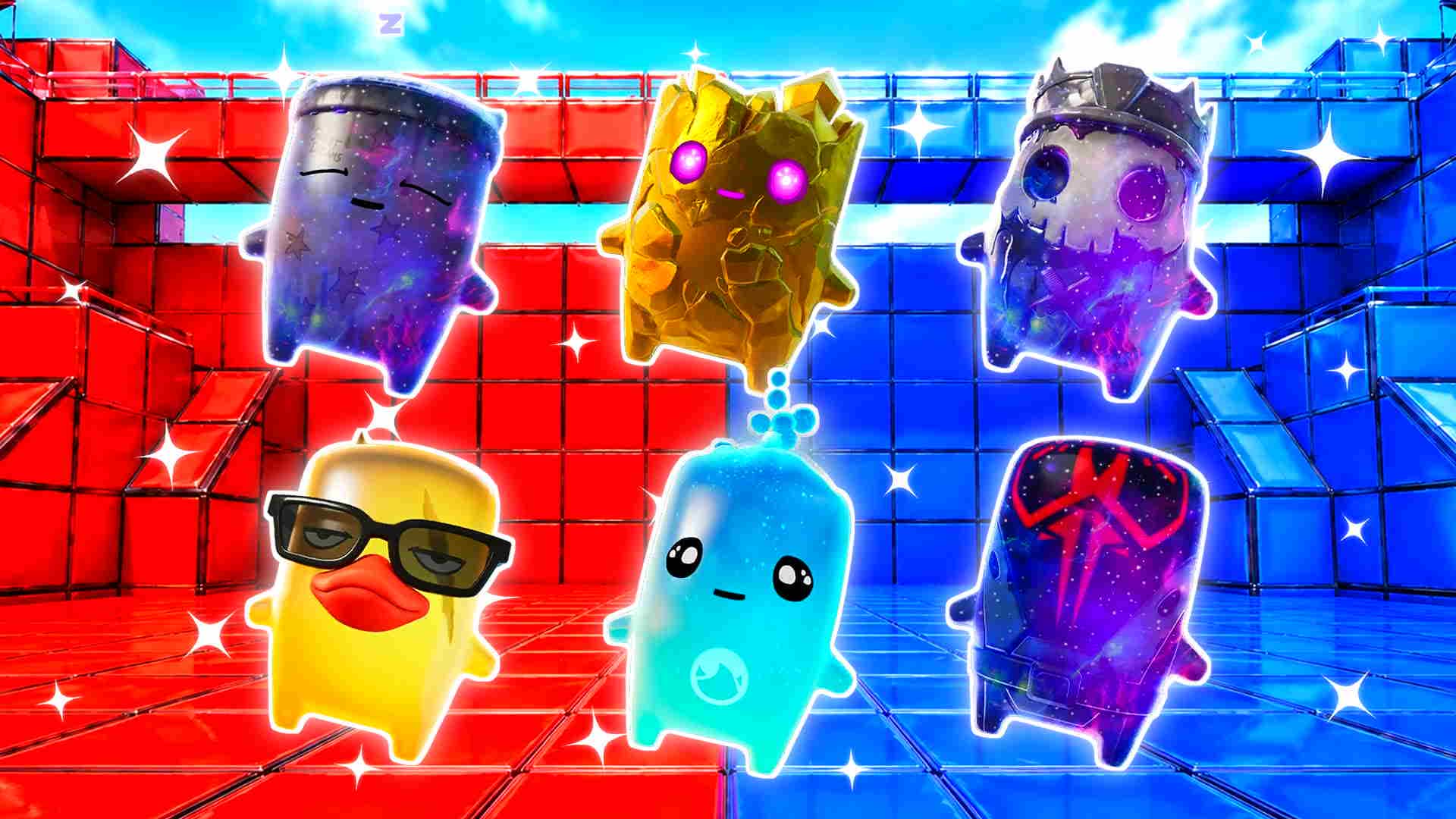 RED VS BLUE ZERO FEAR 🔴🔵 — Fortnite Creative map