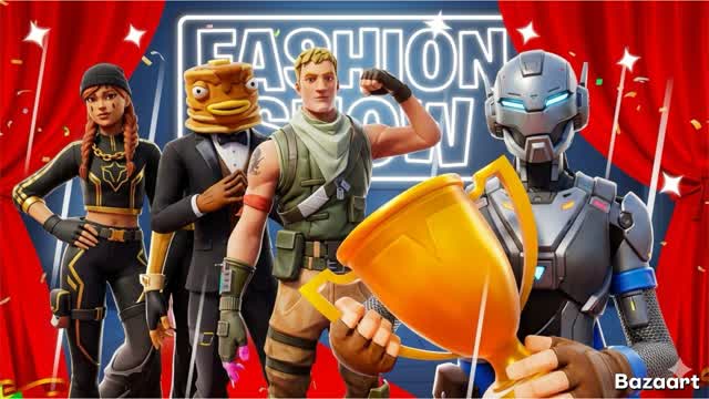 👑 FASHION SHOW 👑 — Fortnite Creative map