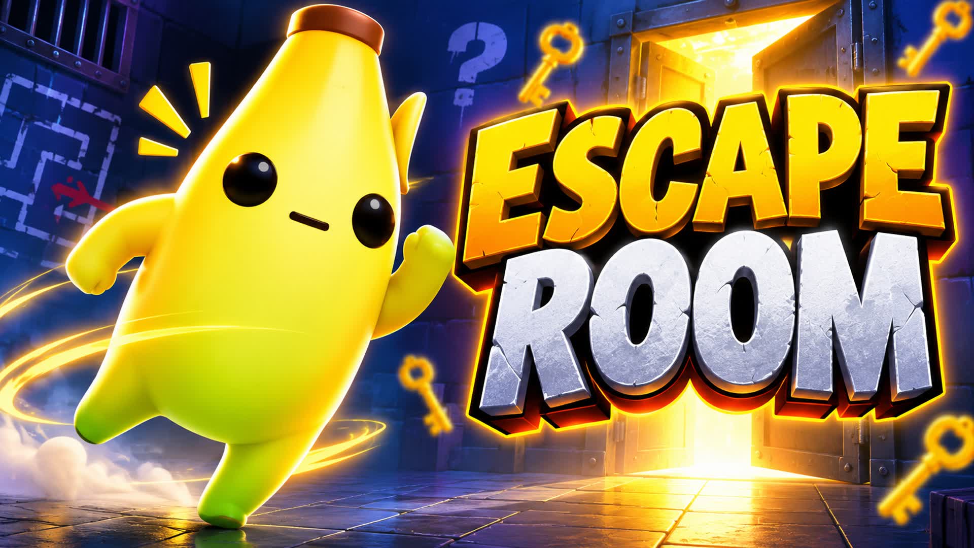 ✨[59] ESCAPE ROOM CHALLENGE 👑 — Fortnite Creative map