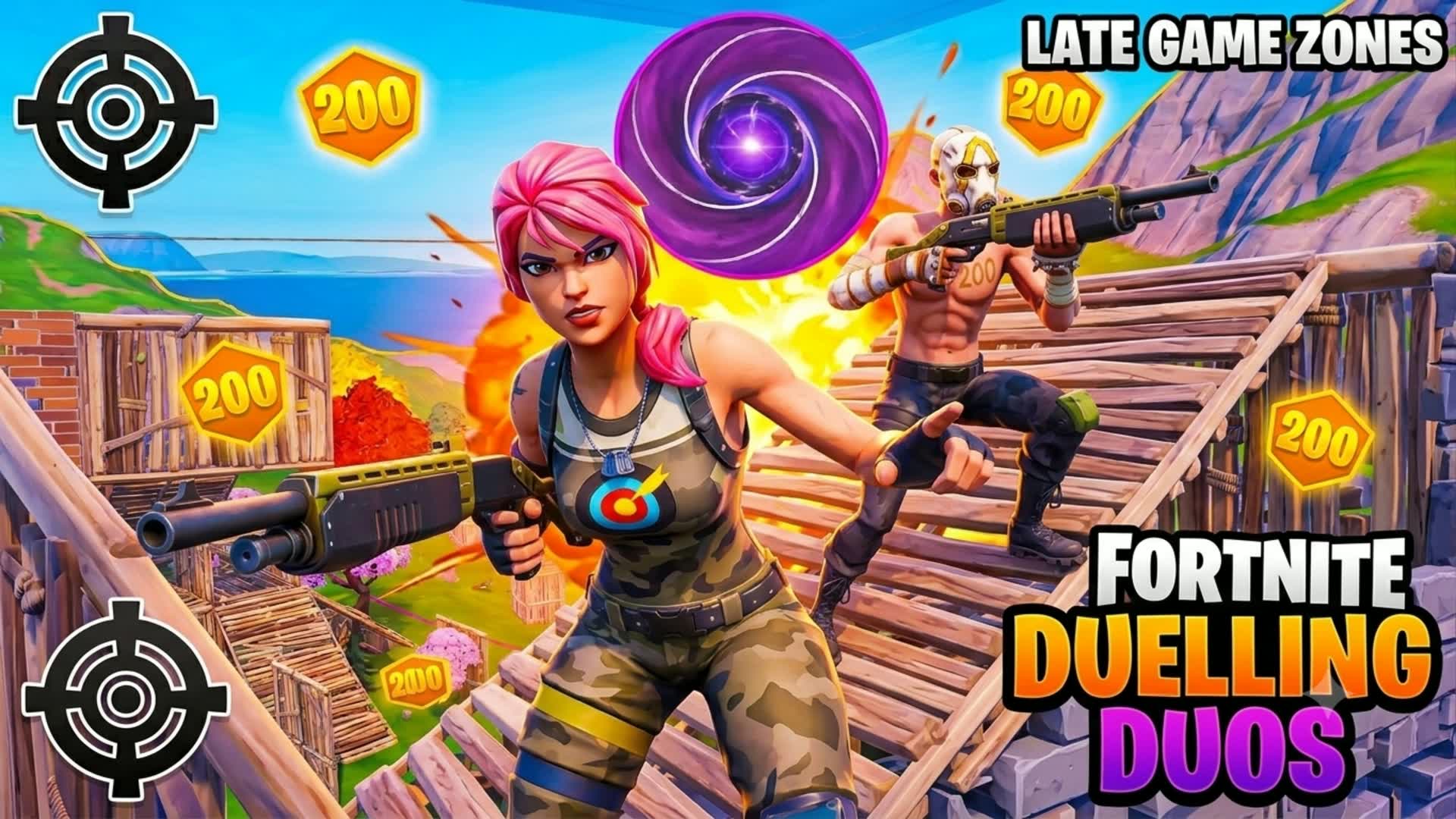 Duo LateGame — Fortnite Creative map