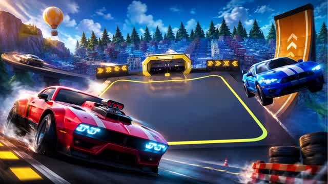 City of Cars and Weapons — Fortnite Creative map