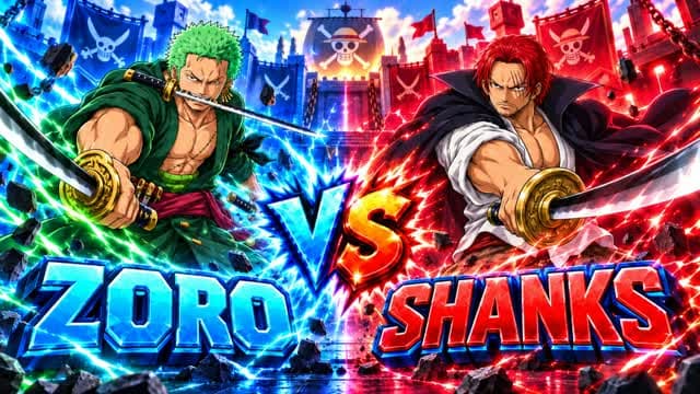 ZORO VS SHANKS — Fortnite Creative map cover art