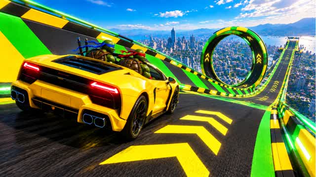 Supervelocidade - car game — Fortnite Creative map