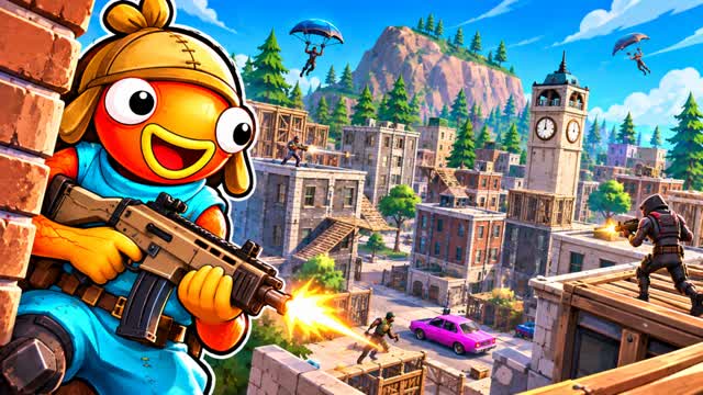 Tilted zonewar — Fortnite Creative map