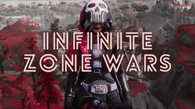 INFINITE ZONE WARS — Fortnite Creative map cover art