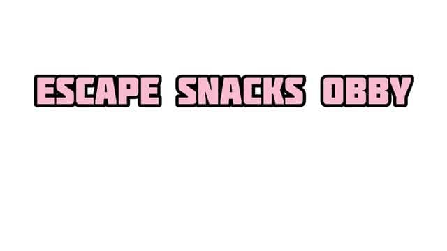 (EXPLUSIVE TRAILS) ESCAPE SNACKS OBBY — Fortnite Creative map