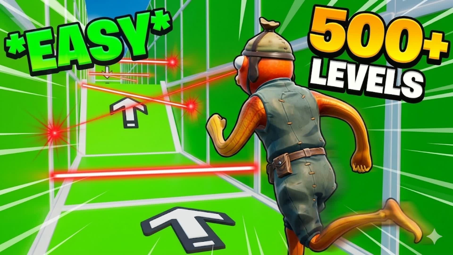 SUPER FUN PARKOUR 500+ — Fortnite Creative map