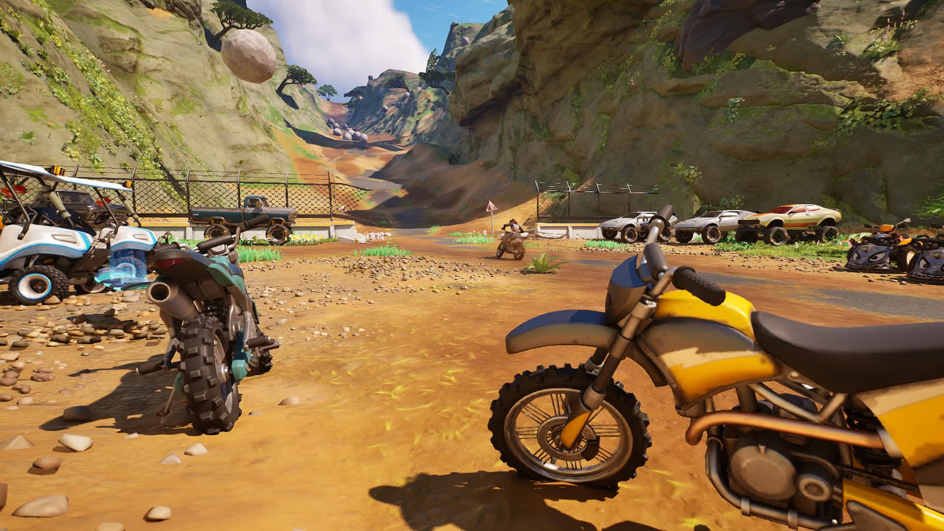 Dirt Bike Deathrun — Fortnite Creative map