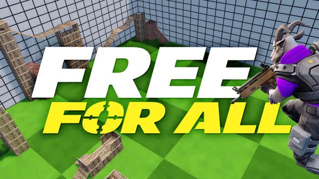 GG Free For All — Fortnite Creative map cover art