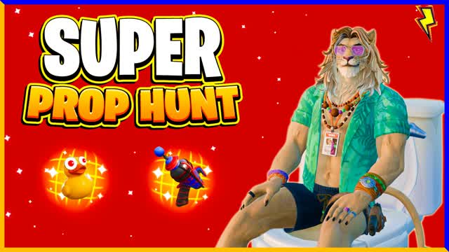 SUPER PROP HUNT — Fortnite Creative map