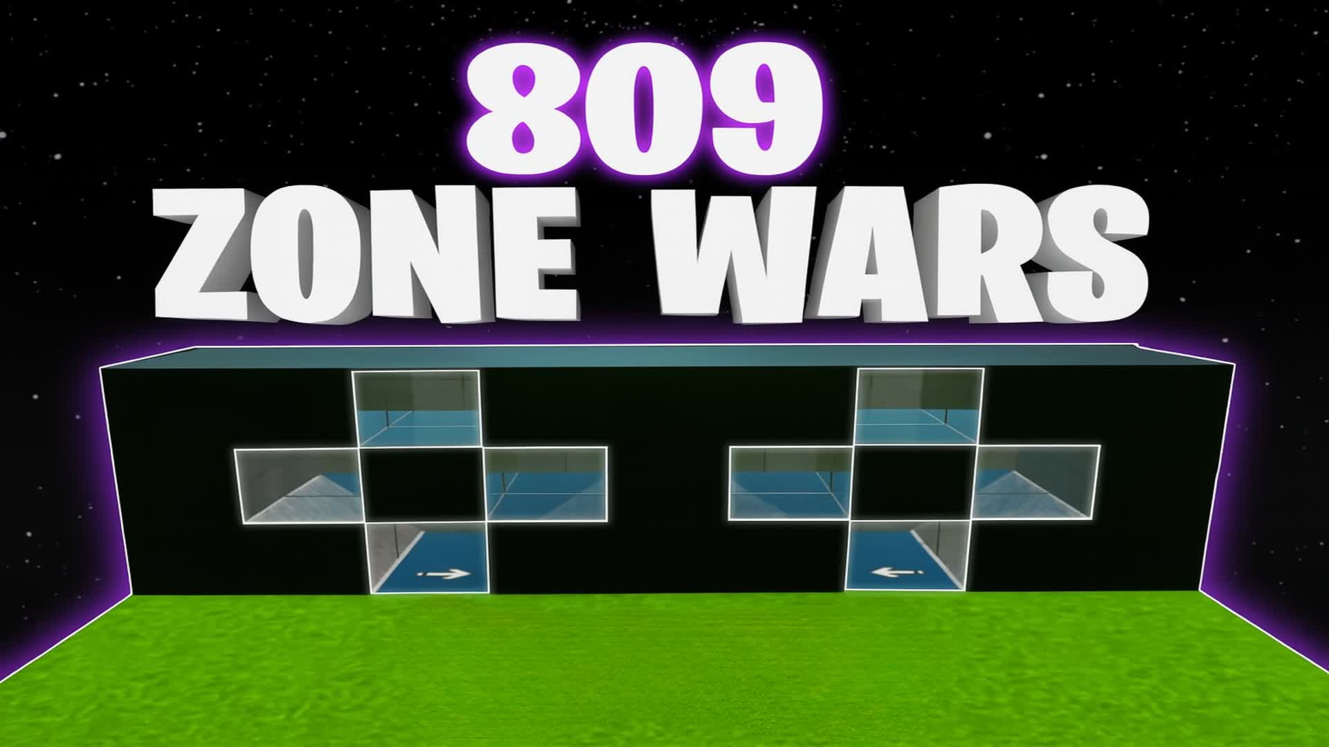 809 ZONE WARS — Fortnite Creative map