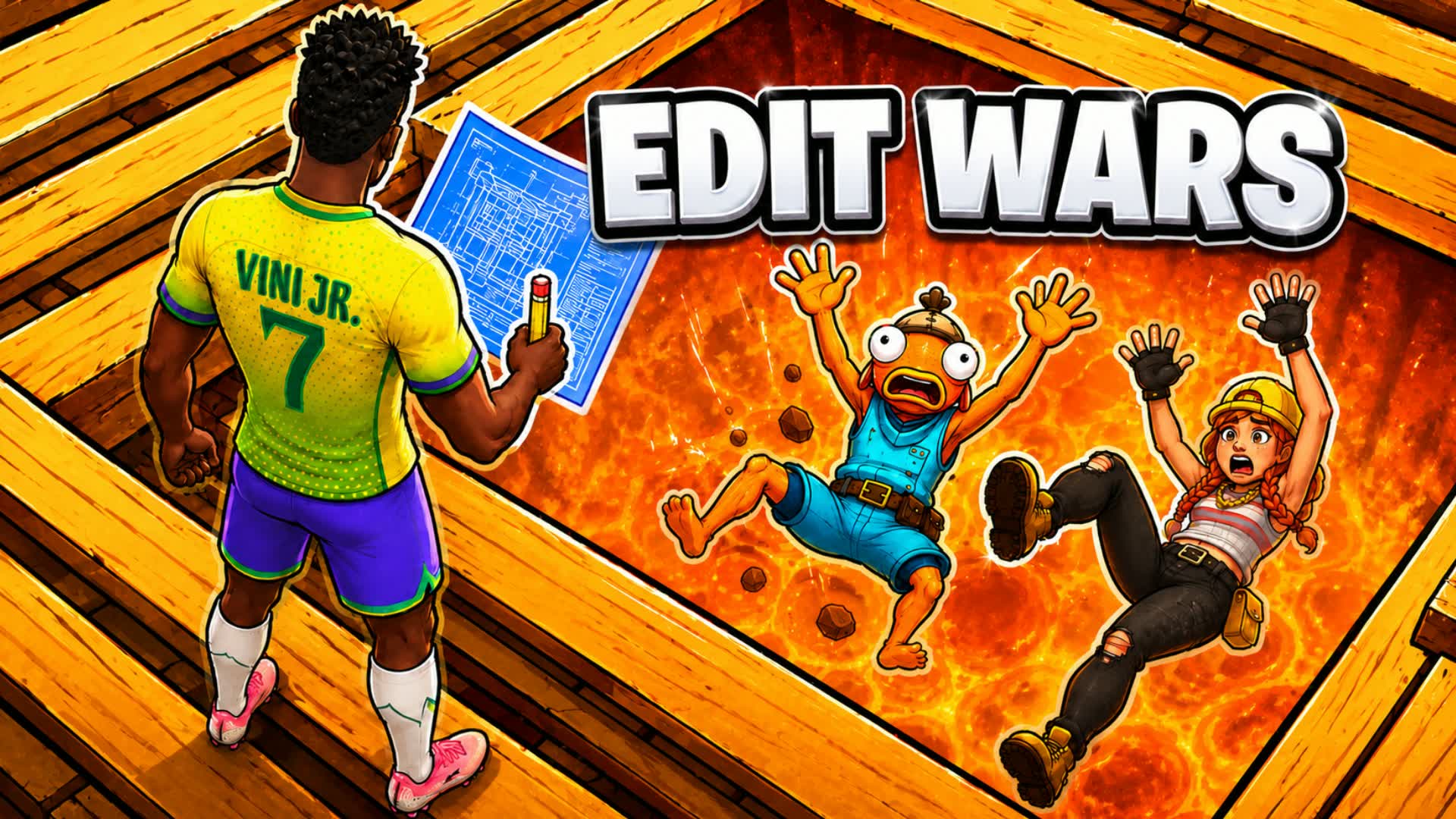 📝Edit wars pro — Fortnite Creative map