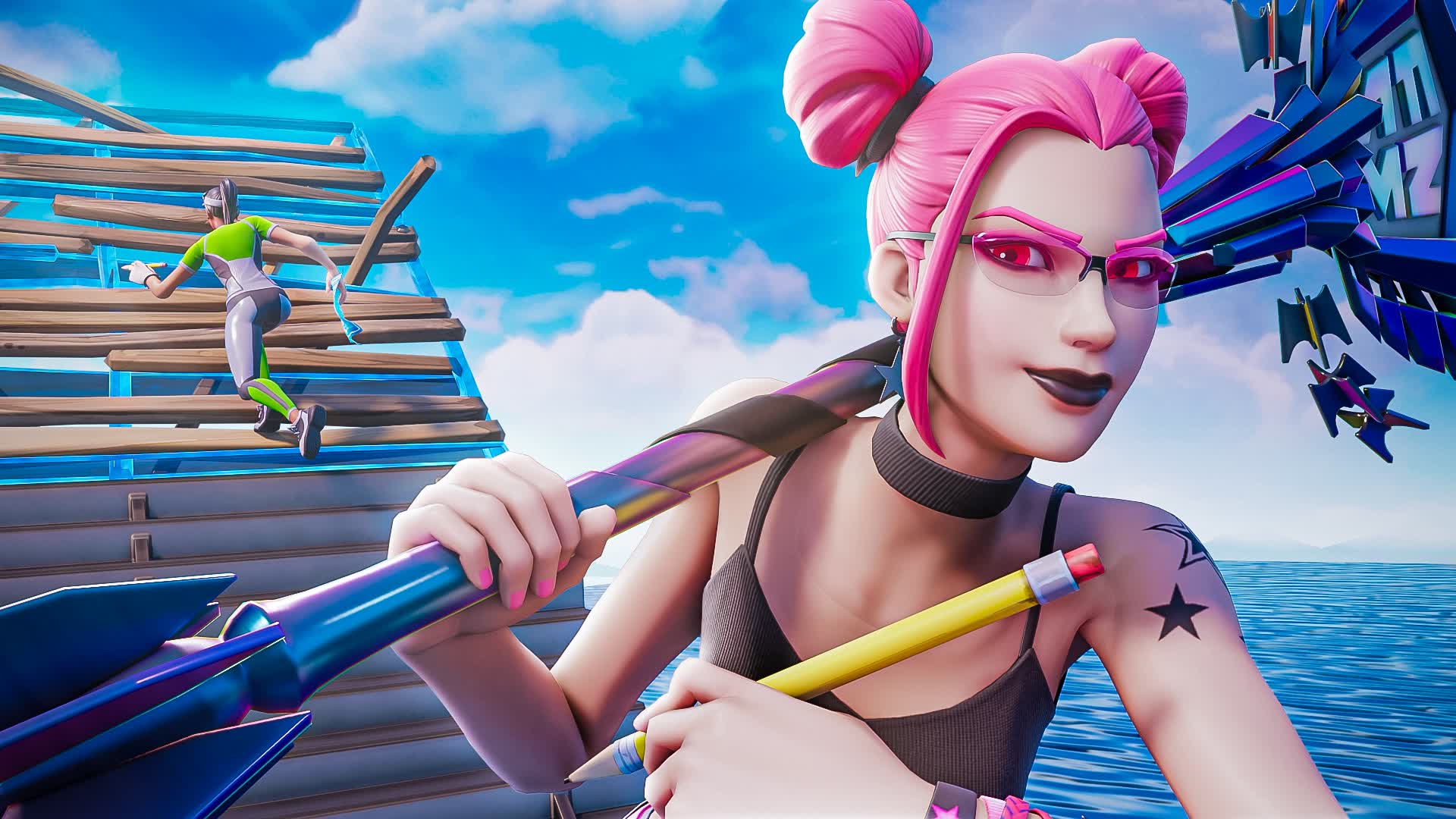 1v1 Build Fights [Merstach] — Fortnite Creative map