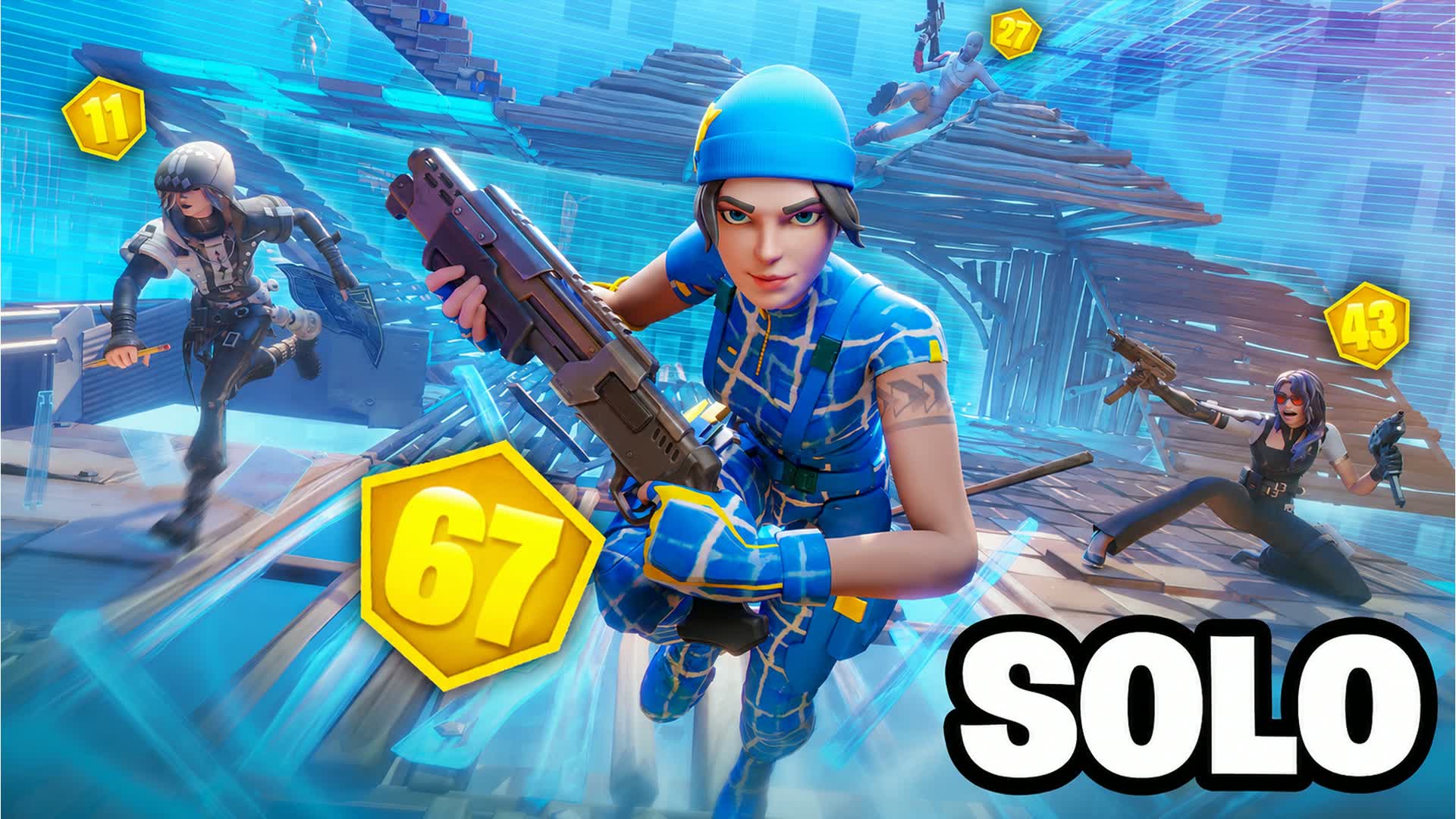 PRIME ZONE WARS [SOLOS] — Fortnite Creative map