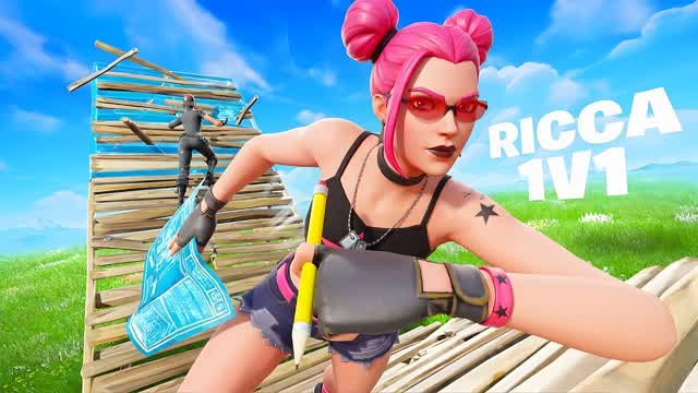 RICCA 1V1 BUILD FIGHT 🏆 — Fortnite Creative map
