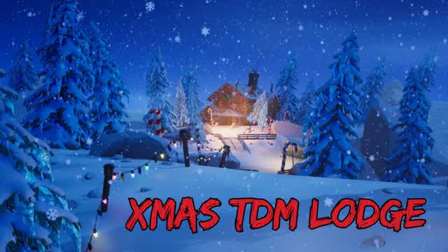 Christmas Symmetrical Lodge TDM — Fortnite Creative map
