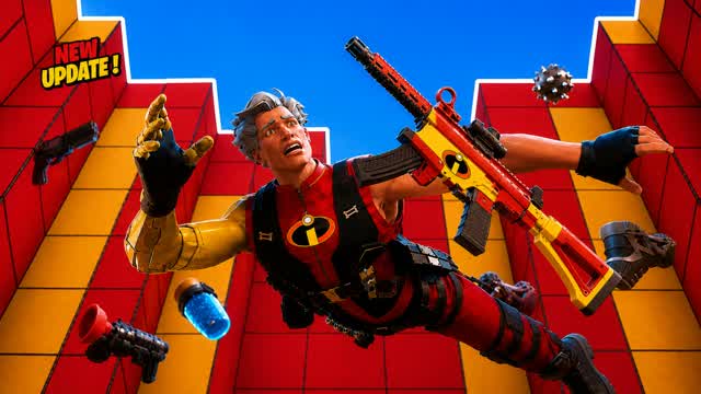 THE PIT INCREDIBLES - FREE FOR ALL — Fortnite Creative map