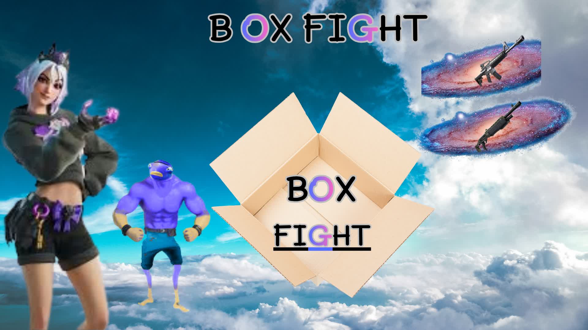 Box Fight Xxx — Fortnite Creative map