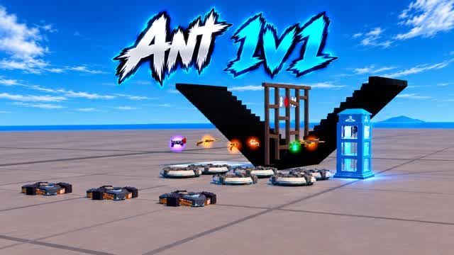 Ant's 1v1 map — Fortnite Creative map cover art