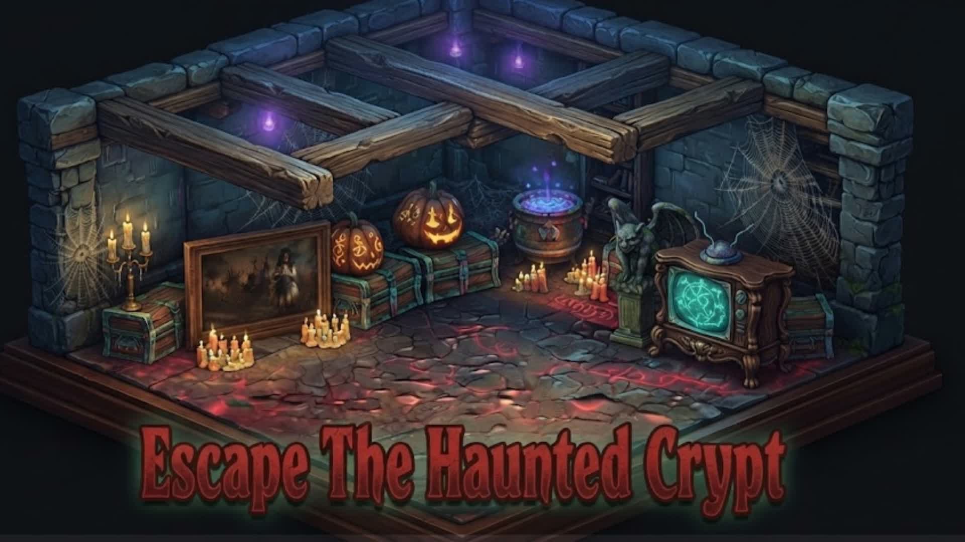 ESCAPE THE HAUNTED CRYPT — Fortnite Creative map