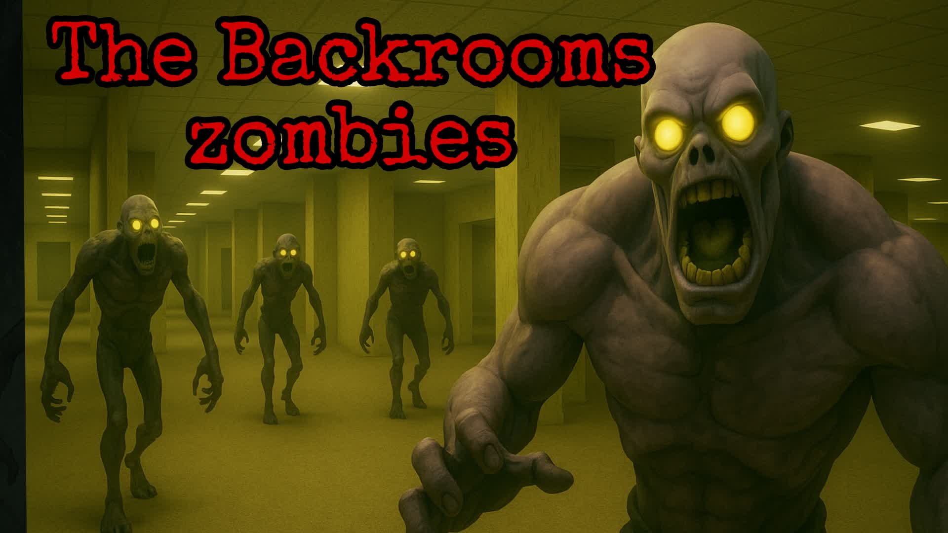 [HORROR] The Backrooms — Fortnite Creative map