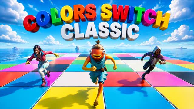 COLORS SWITCH CLASSIC — Fortnite Creative map