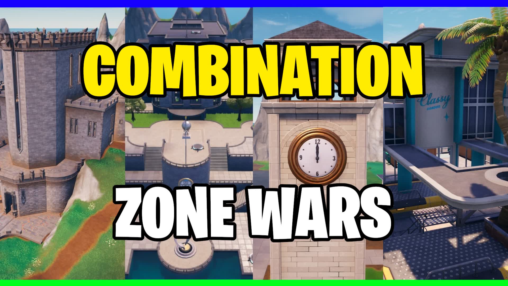 Combination Zone Wars — Fortnite Creative map