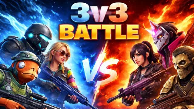 Galaxy 3v3 — Fortnite Creative map cover art