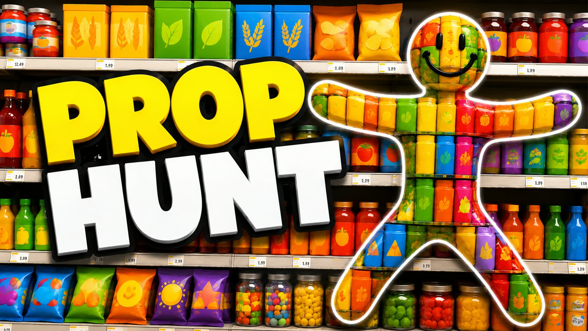 PAINT PROP HUNT SUPERMARKET HIDE & SEEK — Fortnite Creative map