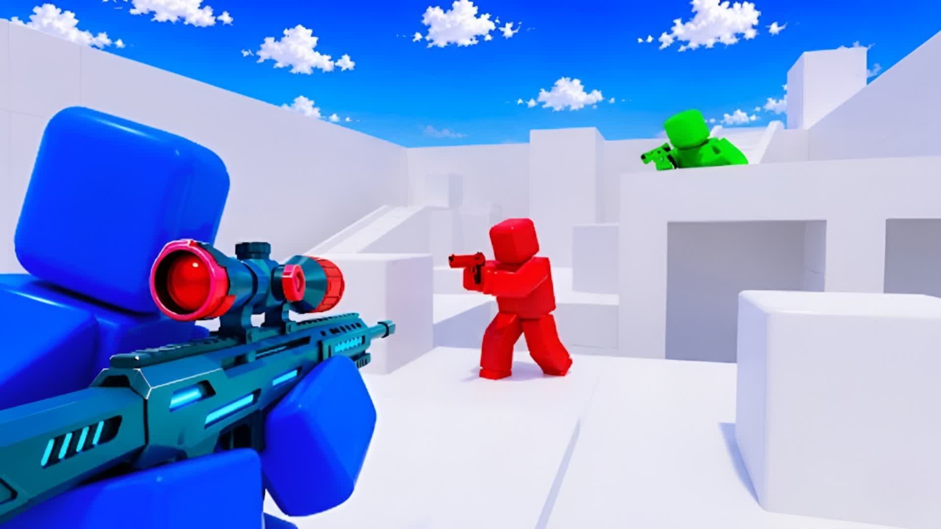 RED VS BLUE 🔴🔵 FULL WEAPON PACK ⚔️ — Fortnite Creative map