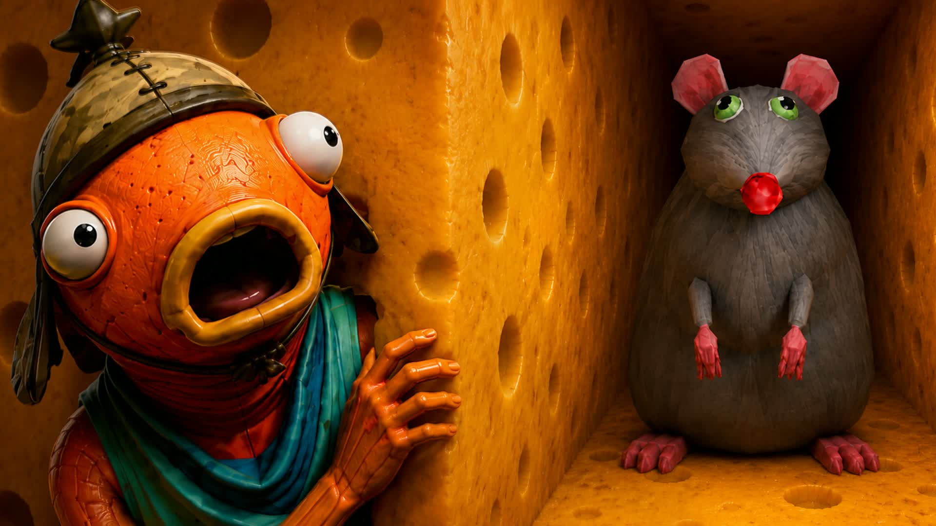 ESCAPE THE RAT [HORROR] — Fortnite Creative map