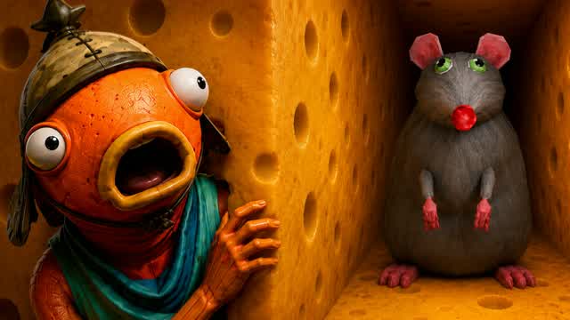 ESCAPE THE RAT [HORROR] — Fortnite Creative map