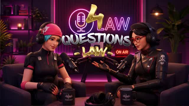 Four Questions with LAW — Fortnite Creative map cover art