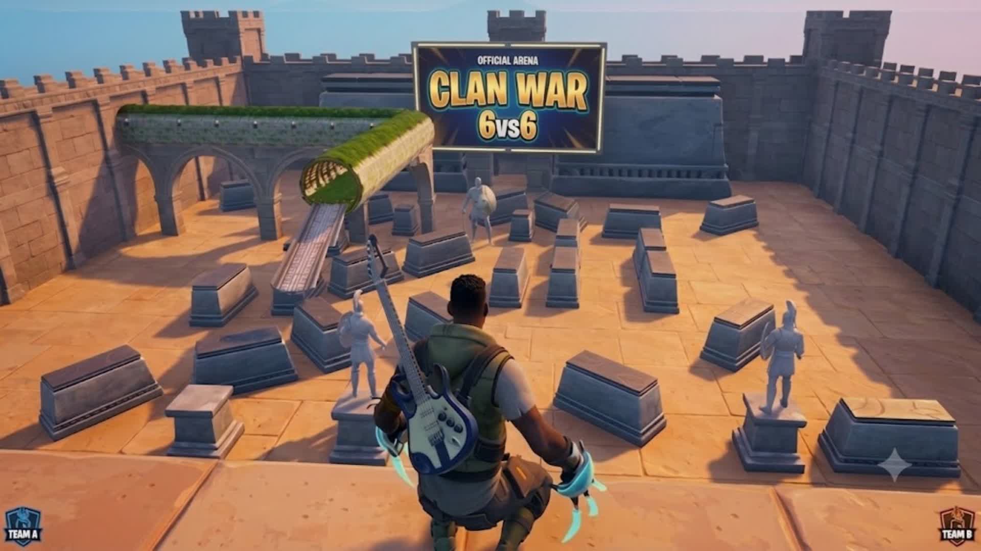 CLANWARS6vs6 — Fortnite Creative map