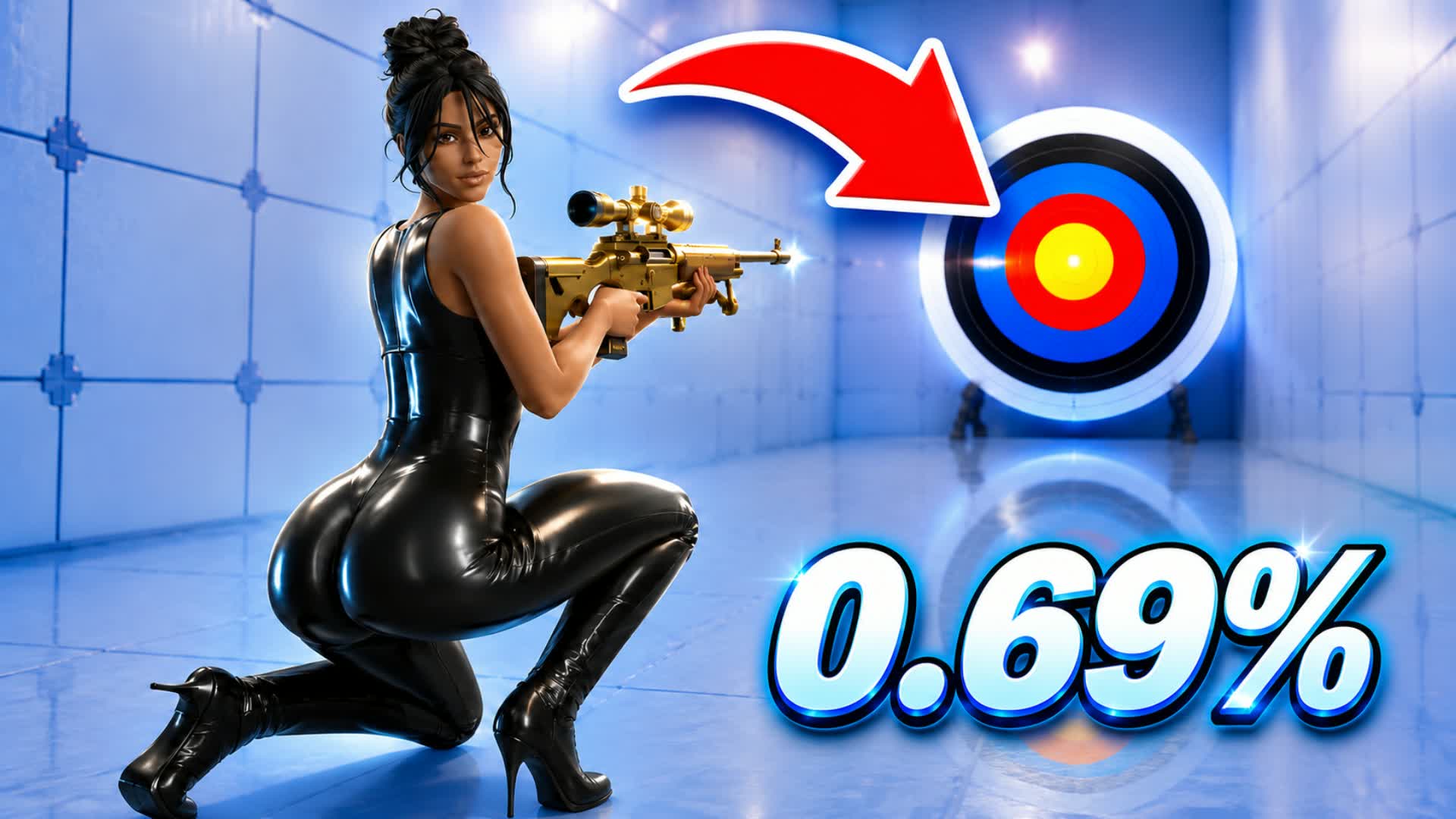 💀🎯 IMPOSSIBLE UNC TRICKSHOT +9999 — Fortnite Creative map