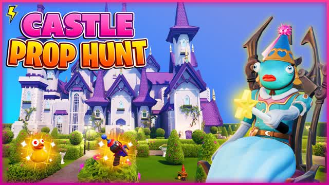 Castle Prop Hunt — Fortnite Creative map