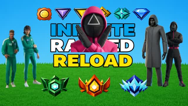🦑 SQUID RELOAD 🔥 — Fortnite Creative map