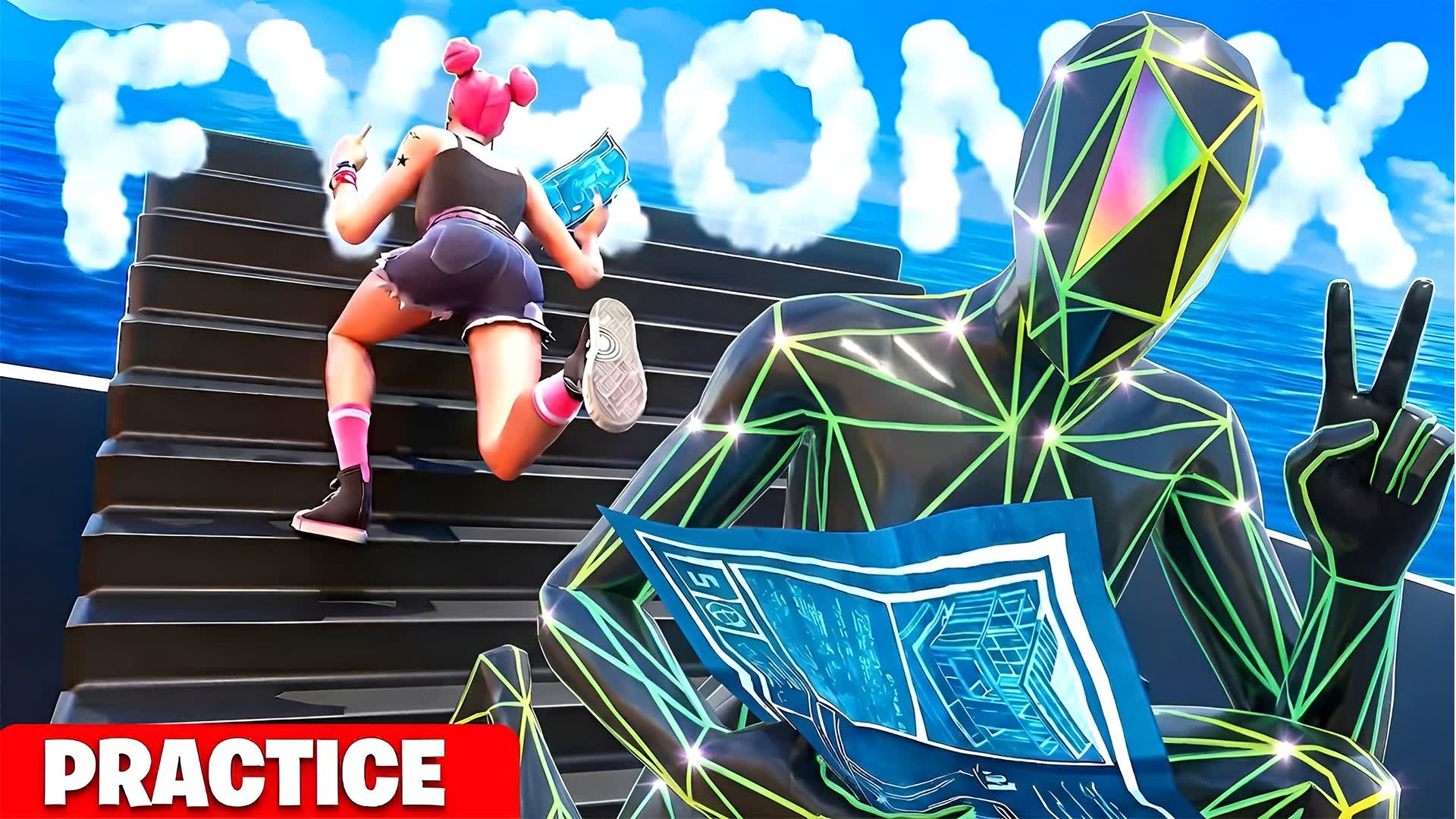 FYRONIX 1V1 (BUILD FIGHT) — Fortnite Creative map