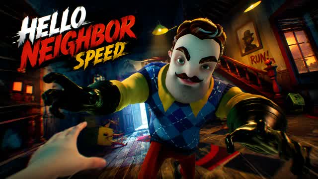 HELLO NEIGHBOR SPEED [HORROR] — Fortnite Creative map cover art