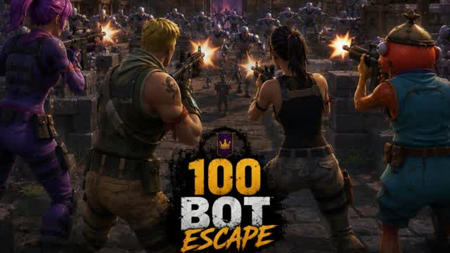 BOT ESCAPE [ROGUELIKE] — Fortnite Creative map